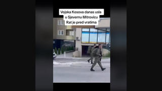 Fact Check: Soldiers From Kosovo Did NOT March In North Mitrovica During Tensions With Serbia