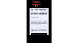 Fact Check: Pope Francis Did NOT Order Vatican Priests To Announce That Lucifer Was God Of The Catholic Church