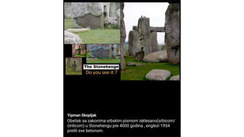 Fact Check: NO 4,000-Year-Old Obelisk With Inscriptions In Serbian Found At Stonehenge